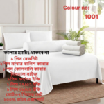 বেডশিট ও তোয়ালে কম্বো অফার (color no-1001 )
