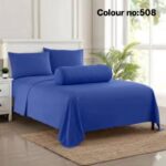 KING SIZE SOLID COLOUR 100% COTTON BEDSHEET (color no-508)