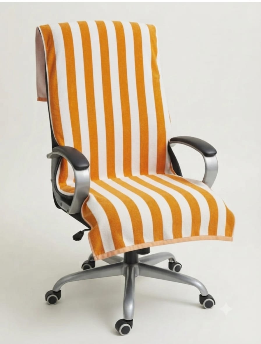 116 1 পিস চেয়ার কভার টাওয়াল VIP Towel color - Image 1
