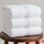 ৩ পিস টাওয়াল কম্বো সেট  VIP white color towel