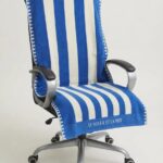 1 পিস  চেয়ার কভার টাওয়াল VIP Towel Blue  color