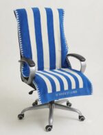 1 পিস  চেয়ার কভার টাওয়াল VIP Towel Blue  color