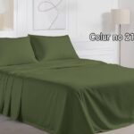 KING SIZE SOLID COLOUR 100% BEDSHEET (color no-21)