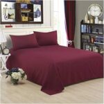 KING SIZE SOLID COLOUR 100% COTTON BEDSHEET (color no-29)