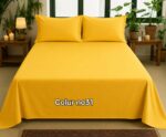 KING SIZE SOLID COLOUR 100% COTTON BEDSHEET (color no-31)