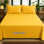KING SIZE SOLID COLOUR 100% COTTON BEDSHEET (color no-31)