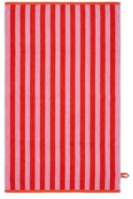 1 পিস   গোসলের টাওয়াল   Red & white color - Image 3