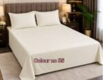KING SIZE SOLID COLOUR 100% COTTON BEDSHEET (color no-35)